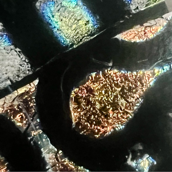 Art Glass Pendant Dichroic Glass - Picture 3 of 8